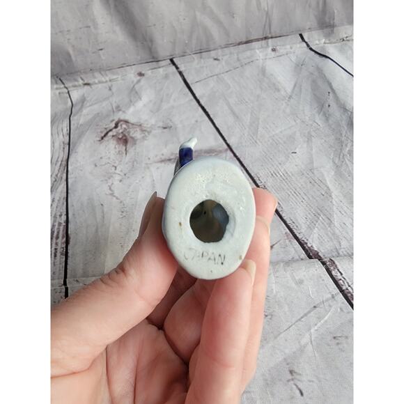 Vintage Dutch Boy Girl Figurines Blue & White Porcelain Set Occupied Japan - Picture 9 of 9